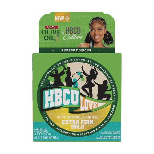 ORS Olive Oil HBCU Culture Edge Control Hair Gel Extra Firm Hold 2.25 Ounces Beauty & Personal Care ORS