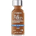 L’Oréal Paris Makeup True Match Super-Blendable Liquid Foundation, Cocoa C8, 1 Fl Oz,1 Count Beauty & Personal Care L'Oreal Paris