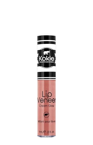 Kokie Cosmetics Lip Veneer Cream Lip Gloss, Invincible, 0.2 Fluid Ounce Beauty & Personal Care Kokie
