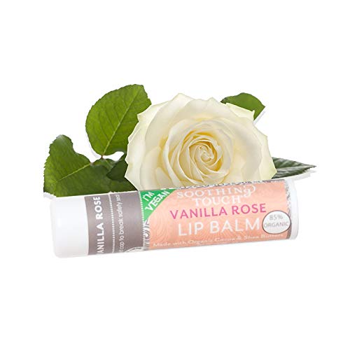 Soothing Touch Vegan Lip Balm - Variety Pack of 2 for Vanilla Lovers Beauty and Personal Care Soothing Touch