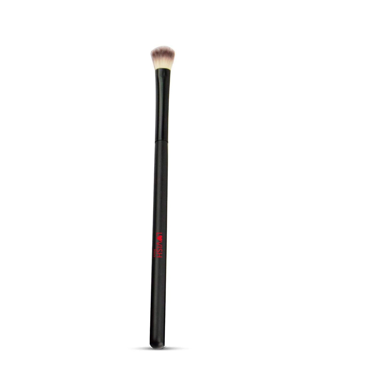 Stylish Eyeshadow Makeup Brush - Professional Oval Eyeshadow Brush - Lady Cosmetic Blending Eye Shade Brush Blend Color on Eyes, Matte black Handle Beauty & Personal Care Lovish Beauty
