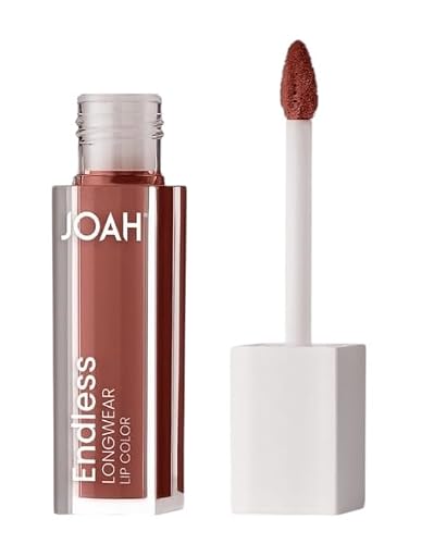 JOAH Endless Long Wear Liquid Lipstick - Tasty | Long-Lasting Matte Finish | Transfer-Proof | Vegan & Cruelty-Free | Peachy Nude Lip Color for All-Day Beauty & Personal Care JOAH