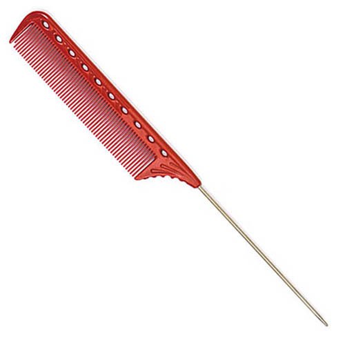 YS Park 102 Super Weaving Winding Tail Comb - Red