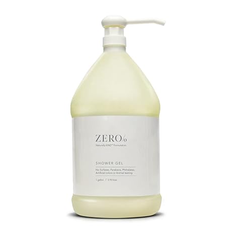 Gilchrist & Soames Zero% Unisex Shower Gel and Body Wash - 1 Gallon - Light and fresh, Gently Cleansing, Zero Parabens, Sulfates, and Phthalates Beauty & Personal Care Gilchrist & Soames