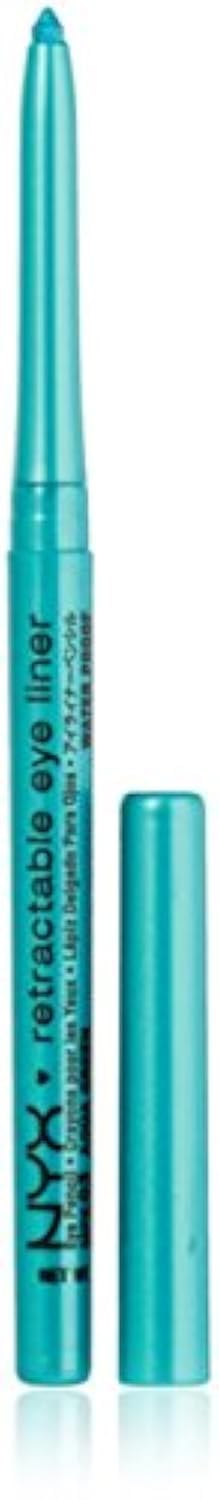 NYX PROFESSIONAL MAKEUP Mechanical Eyeliner Pencil, Aqua Green Beauty & Personal Care NYX PROFESSIONAL MAKEUP