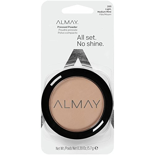 Almay Pressed Powder, Skin Tone Matching, Hypoallergenic-Fragrance Free, 200 Light Medium Mine, 0.20 Oz Beauty & Personal Care Almay