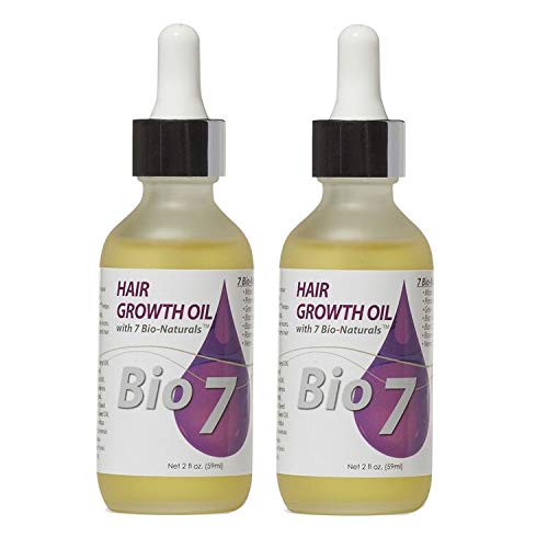 By Natures Bio 7 Hair Growth Oil 2 Oz 2 pack Beauty & Personal Care By Natures