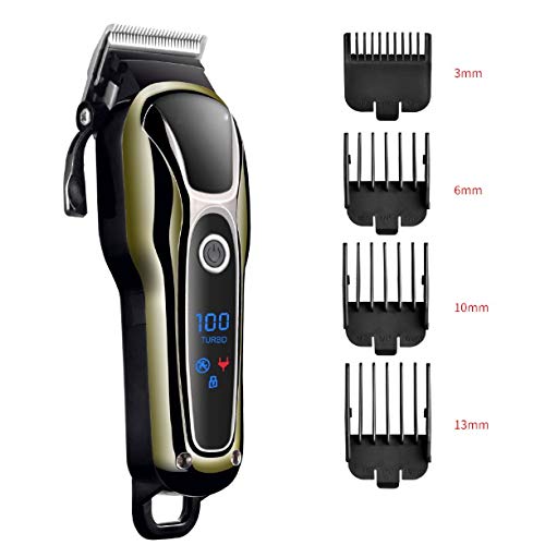 ZUIAI Barber Hair Clipper Professional Hair Trimmer for Men Electric Beard Cutter Hair Cutting Machine Hair Cut Cordless Corded Beauty and Personal Care ZUIAI
