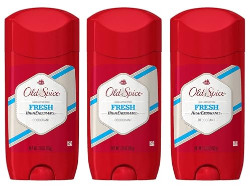 Old Spice High Endurance Long Lasting Deodorant Fresh 3 Ounce (Pack of 3) Beauty and Personal Care Procter & Gamble