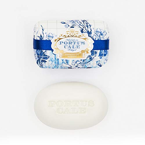 Portus Cale Gold & Blue Soap (Pink Pepper and Jasmine Soap) 150g/5.3oz Beauty & Personal Care Castelbel