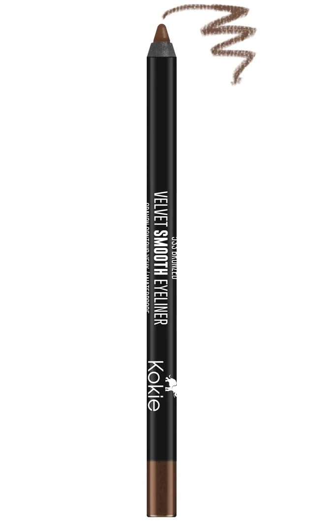 Kokie Cosmetics Waterproof Velvet Smooth Eyeliner Pencil, Bronzed, 0.042 Ounce Beauty & Personal Care Kokie