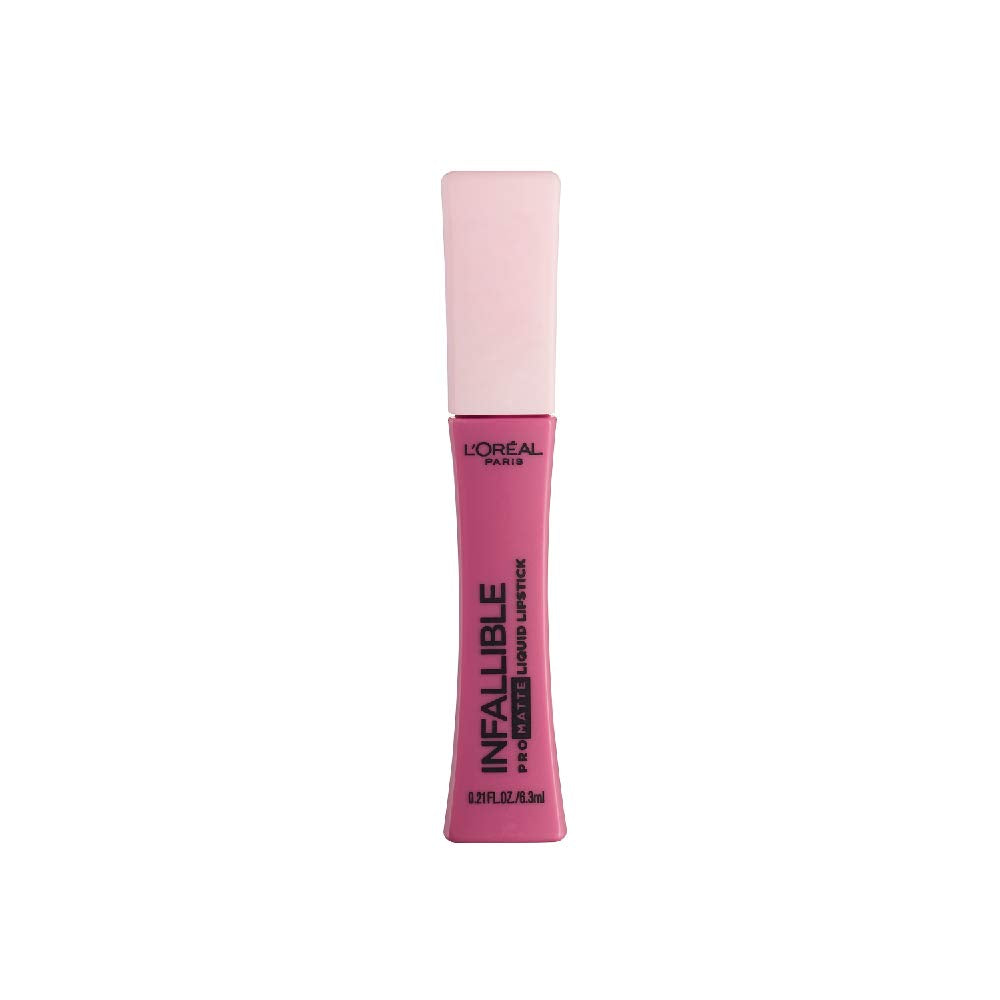 L’Oréal Paris Makeup Infallible Pro Matte Les Macarons Scented Matte Liquid Lipstick, Highly Pigmented, Longwear, Waterproof and Smudge Proof, Praline Beauty & Personal Care L'Oreal Paris