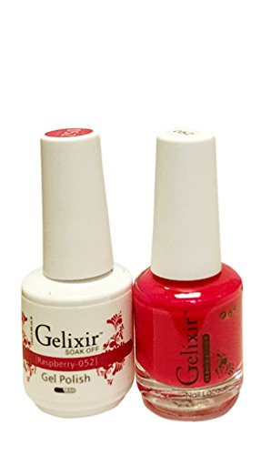 Gelixir matching color & nail lacquer Raspberry -052 Beauty & Personal Care Gelixir