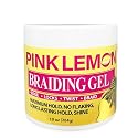 PINK LEMON Braiding Gel- Maximum Hold, No Flaking, Long Lasting Hold, High Shine. For Micro, Inter, Dread, Faux, Loc, Twist, Braid, Edge. (10 oz) Beauty & Personal Care PINK LEMON