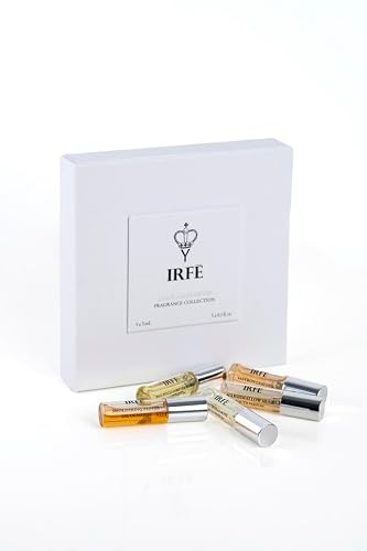 IRFE Discovery Set Fragrance Collection - 5 Eau de Parfum Mini Vials 3ml Each - Luxury Fragrance Sampler Set for Women - Travel Size Gift Set Beauty & Personal Care IRFE