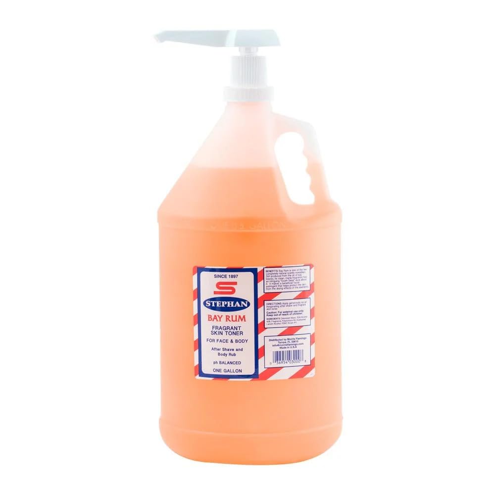 Stephan Bay Rum After Shave - Gallon, Pump is not included with gallon Beauty and Personal Care S Stephan's