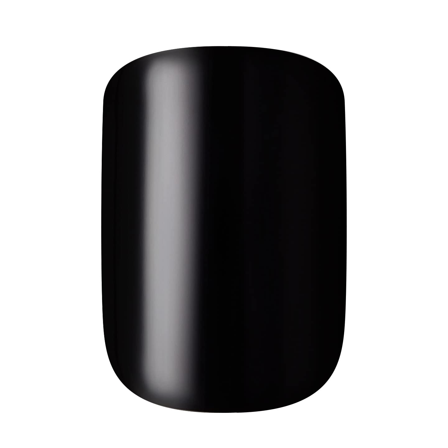 KISS Gel Fantasy Press On Nails, Nail glue included, 'Aim High', Black, Short Size, Squoval Shape, Includes 28 Nails, 2g Glue, 1 Manicure Stick, 1 Beauty & Personal Care KISS