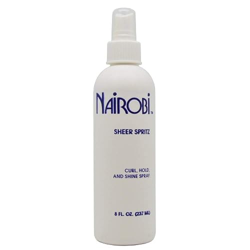 Nairobi Sheer Spritz Curl Hold and Shine Spray By Nairobi for Unisex Hair Spray, 8 Ounce Beauty & Personal Care Nairobi