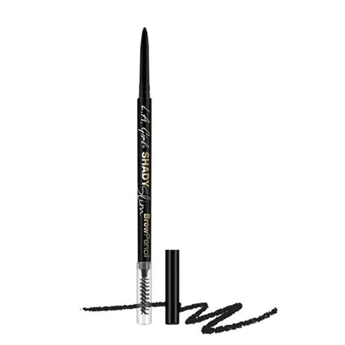 L.A. Girl Shady Slim Brow Pencil, Black GB360 Beauty & Personal Care L.A. Girl