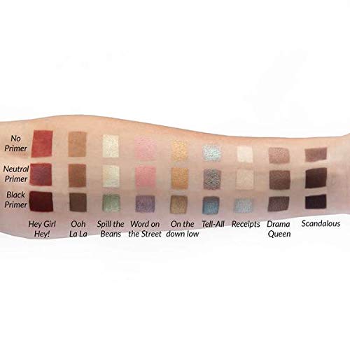 theBalm What's The Tea? Eyeshadow Palette With Primers, Hot Tea Warm Shades Beauty & Personal Care theBalm