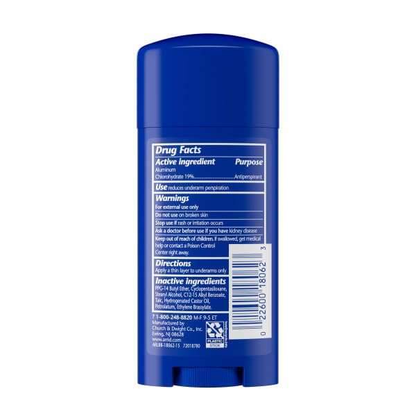 Arrid XX Extra Extra Dry Solid Antiperspirant Deodorant, Unscented, 2.6 oz. (Pack of 12) Beauty and Personal Care Arrid