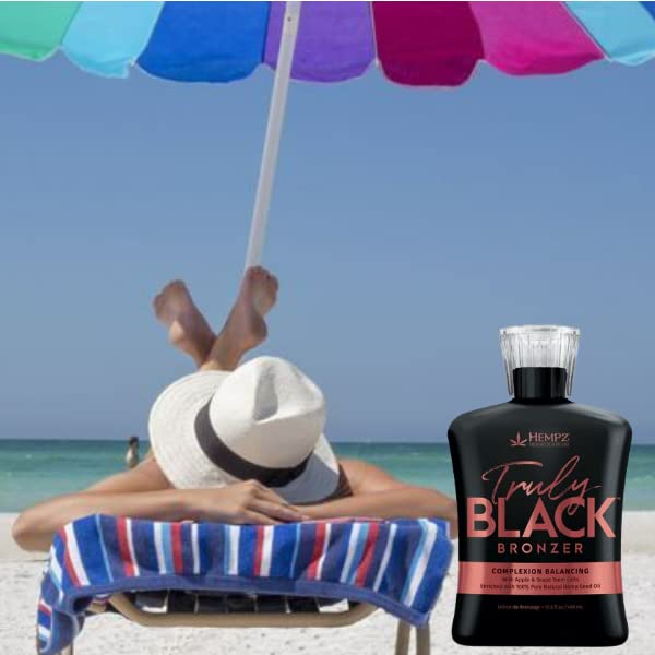 TRULY BLACK BRONZER 13.OZ Beauty & Personal Care Hempz