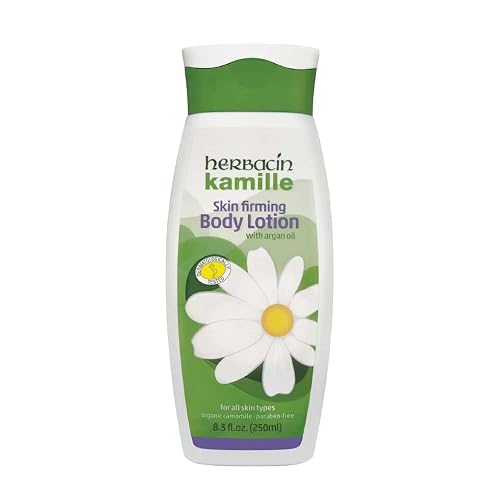 Herbacin Kamille Skin Firming Body Lotion with Rich Argan Nut Oil for Women, 8.3 Ounce Beauty & Personal Care Herbacin
