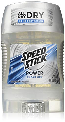 Speed Stick Anti-Perspirant Deodorant Power Clear Gel 3 oz (Packs of 3) Beauty and Personal Care Mennen