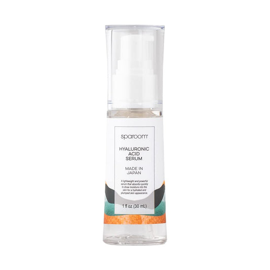 Sparoom Hyaluronic Acid Serum 1 oz, Anti-Aging Facial Serum, Hydrating, 100% Pure Hydrating Hyaluronic Acid, Paraben Free, Oil Free, Non-Comedogenic Beauty & Personal Care SpaRoom