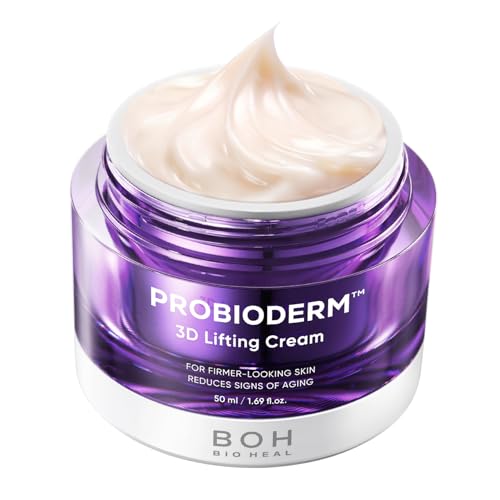 BIOHEAL BOH Probioderm 3D Lifting Cream 1.7 fl oz - Cardi B's Advanced Korean Facial Night Cream with 17-Peptide Complex & Probioderm for Face Beauty and Personal Care BIOHEAL BOH Default Title