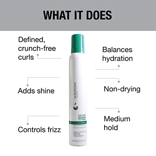 GREAT CLIPS Solutions Curl Whipped Mousse, 8.5oz | Define & Enhance Curls | For Wavy to Curly Hair Beauty & Personal Care GREAT CLIPS