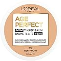 L'Oreal Paris Age Perfect 4-in-1 Tinted Face Balm Foundation with Firming Serum, Light 10, 0.61 Ounce Beauty & Personal Care L'Oreal Paris
