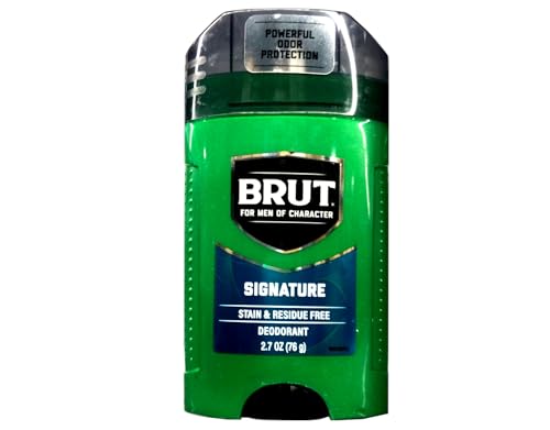 24 Hour Protection with Trimax Deodorant Brut 2.25 oz Deodorant for Unisex Beauty and Personal Care Brut