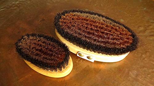 The Original Made in Germany: Large Energy/Ionic Dry Body and Massage Brush with fine Bronze Bristles, Creates rejuvenating, Energizing Oxygen on Your Beauty & Personal Care Alkaline Diet Guy
