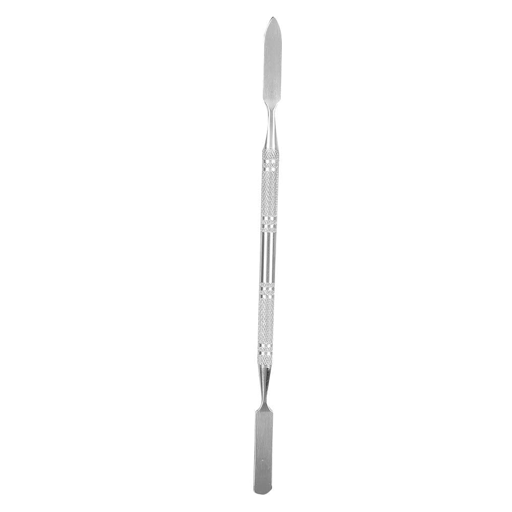 Wax Spatula , Stainless Steel Double Ended Scar Wax Spatula Applicator Special Effects FX Makeup Tool for Mixing Cosmetics (L) Beauty and Personal Care Pilipane