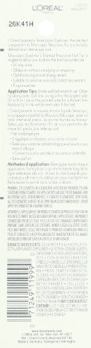 L'Oreal Paris Telescopic Precision Liquid Eyeliner, Black, 0.08 Oz Beauty & Personal Care L'Oreal Paris