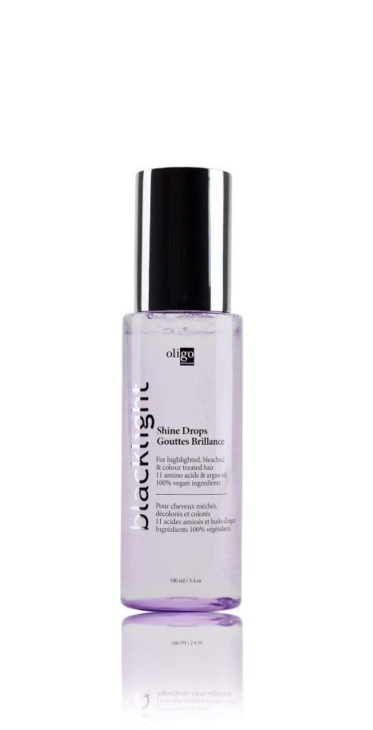 Oligo Professionnel - Blacklight Shine Drops - Weightless hair oil - Anti frizz serum - Argan oil - Nourishing - Paraben Free - Instant shine - 3.4 oz Beauty & Personal Care Oligo Professionnel