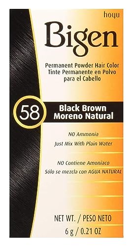 Bigen Hair Color 58-Black Brown-0.21 oz. Beauty & Personal Care Bigen