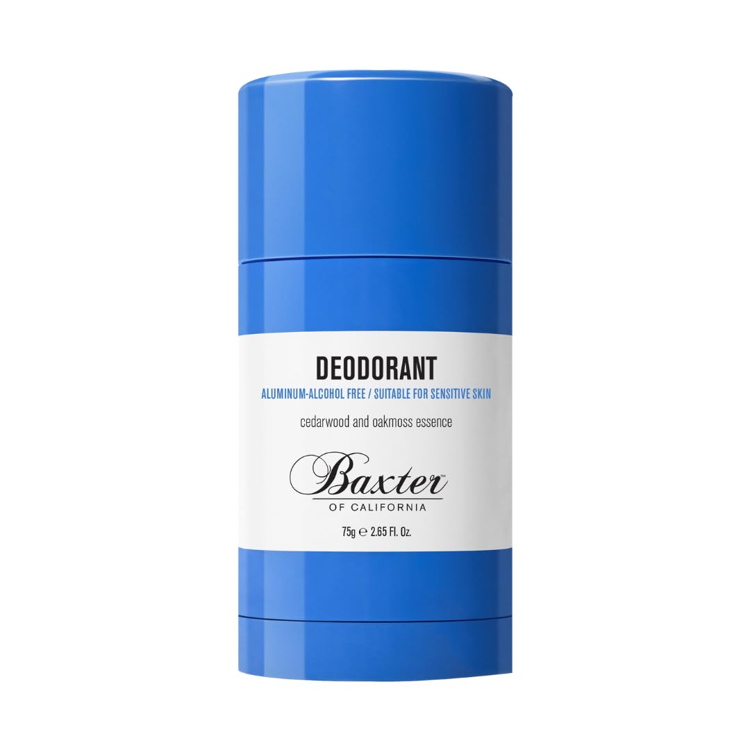 Baxter of California Deodorant, Aluminum & Alcohol-Free Clear Stick, Cedarwood and Oakmoss Essence, 2.65 Ounce Beauty and Personal Care Baxter of California