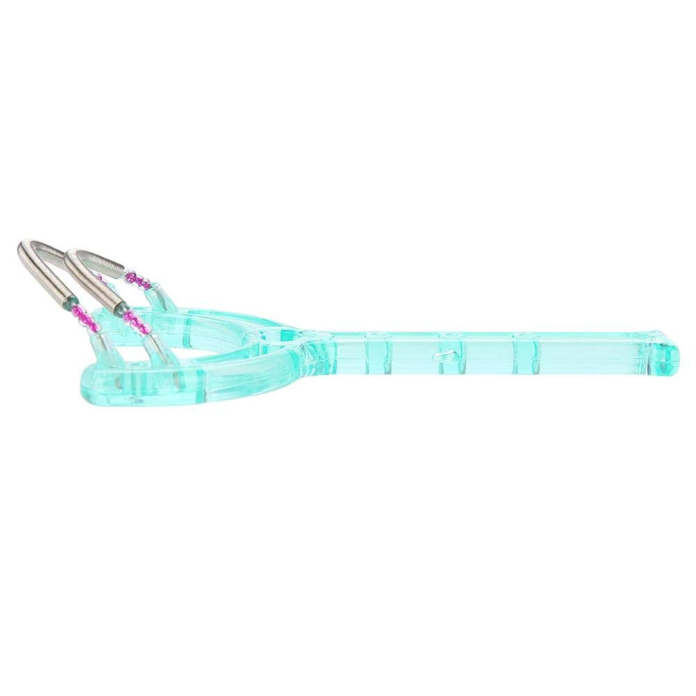ANGGREK Hair Remover Portable Face Lips Hair Epilator Removal Plastic Spring Device Beauty Tool 2 Colors(Green) Beauty and Personal Care ANGGREK