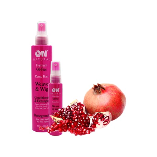 ON NATURAL - Weave & Wig - Detangler [Pomegranate] 4.5oz (Pack of 1)