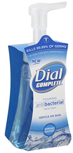 Dial 05400 7.5 Oz Spring Water Anti-Bacterial Foaming Hand Soap Beauty & Personal Care Dial