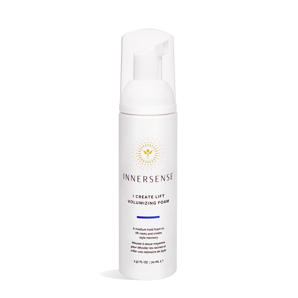 INNERSENSE Organic Beauty - Natural I Create Lift Volumizing Foam | Non-Toxic, Cruelty-Free, Clean Haircare (2.37 fl oz | 70 ml) Beauty & Personal Care Innersense