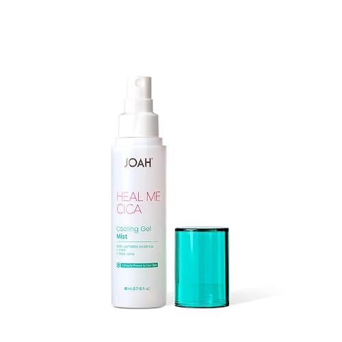 JOAH Heal Me CICA Cooling Gel Mist, Infused with Centella Asiatica, Mint, & Aloe Vera, Reduces Redness, Cools Skin, & Provides Deep Hydration, Cruelty Beauty & Personal Care JOAH