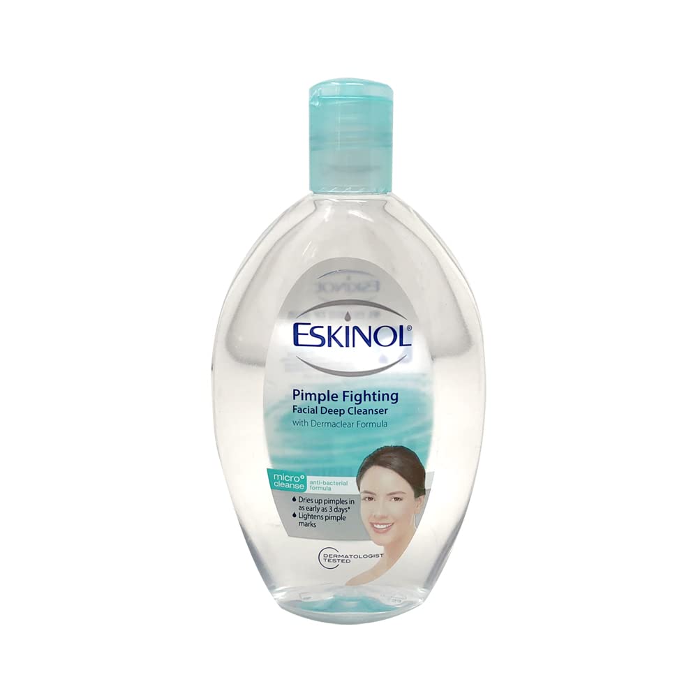 Eskinol Pimple Fighting Facial Deep Cleanser 225mL Beauty & Personal Care Eskinol