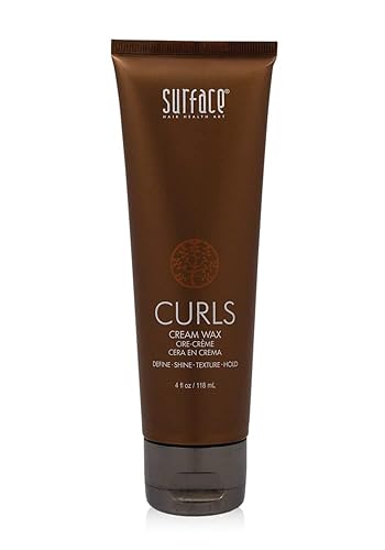 Surface Hair - Curls Cream Wax, Define And Add Shine And Texture To Curly Hair, With Cocoa And Shea Butter, 4 Fl. Oz. Beauty & Personal Care SURFACE