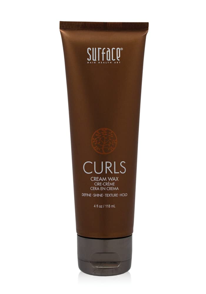 Surface Hair - Curls Cream Wax, Define And Add Shine And Texture To Curly Hair, With Cocoa And Shea Butter, 4 Fl. Oz. Beauty & Personal Care SURFACE