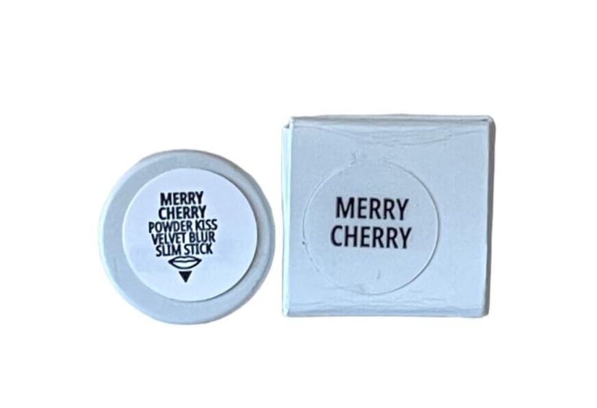 MAC Powder Kiss Velvet Blur Slim Lipstick Limited Edition ~ Merry Cherry Beauty & Personal Care MAC