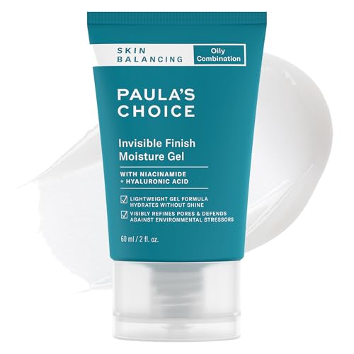 Paula's Choice SKIN BALANCING Invisible Finish Gel Face Moisturizer with Niacinamide & Hyaluronic Acid, Lightweight Face Gel Cream for Large Pores Beauty & Personal Care Paula's Choice