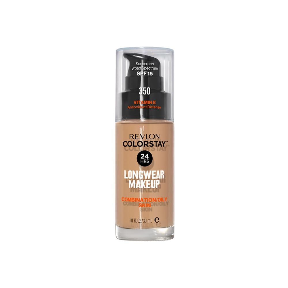 Revlon Colorstay Make Up Combination Oily Skin 350 Rich Tan 30ml Beauty & Personal Care REVLON